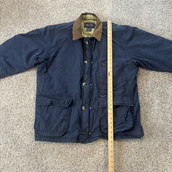 Faconnable Men's Jacket Size Medium Full Zip Navy Blue - Picture 4 of 9